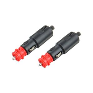 Штекер прикуривателя с предохранителем 8А, 2шт, без пайки