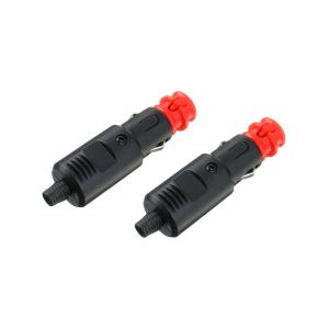 Штекер прикуривателя с предохранителем 8А, 2шт, без пайки