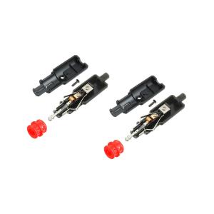 Штекер прикуривателя с предохранителем 8А, 2шт, без пайки