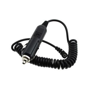 Штекер прикуривателя-штекер питания 2.1*5.5 1.5м витой углом штекер