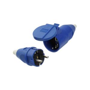 Штепсель розетка, вилка 16А с заземлением Tuna