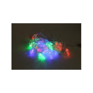 Сигнал гирлянда шишки прозр 20свд 3.8м цветная ТСМ3820