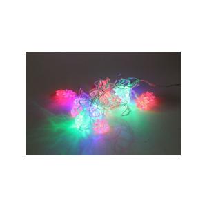 Сигнал гирлянда звезды прозр 20свд 3.8м цветная TSM3820