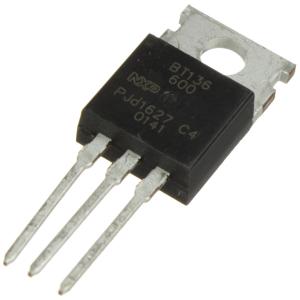 Симистор BT136-600 TO-220AB NXP (600В 4А 35мА 4Q)