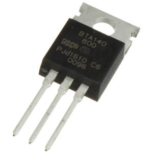 Симистор BTA140-800 TO-220AB WeEn (упаковка 2шт) 800В 25А 35мА 4Q