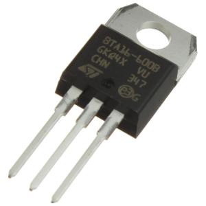 Симистор BTA16-600BRG TO-220AB STM (упаковка 2шт) 16А 600В 50мА 4Q