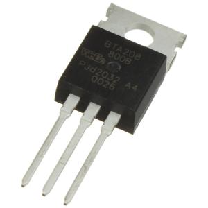 Симистор BTA208-800B TO-220AB STM (800В 8А 50мА 3Q)