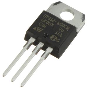 Симистор BTB12-600CWRG TO-220AB STM (12А 600В 35мА 3Q бесснабберный)
