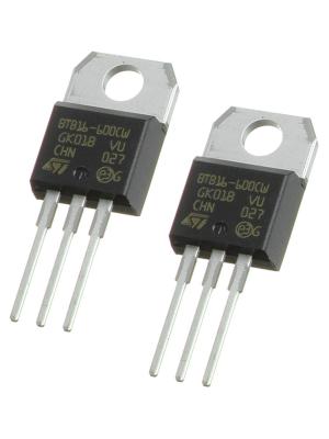 Симистор BTB16-600CWRG TO-220AB STM (упаковка 2шт) 16А 600В 3Q бесснабберный
