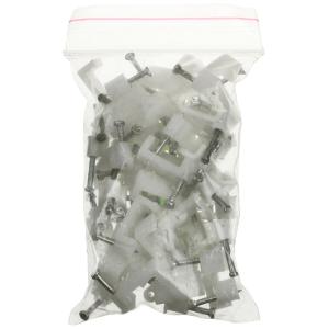 Скобы 12мм Плоск (упак 50шт)