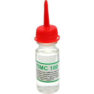 Смазка силикон ПМС-100 (МАСЛО) капельница. пластик 15мл