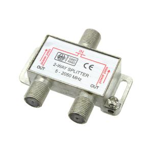 Spliter 2WAY 5-2050MHz Power Pass с проходом по питанию на все порты