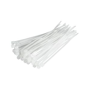 Стяжка кабеля 100*2.5мм 100шт белая