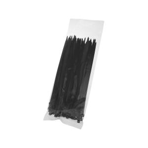 Стяжка кабеля 200*3.6мм, черная Smartbuy