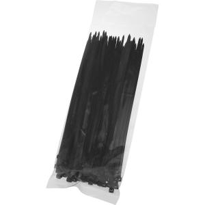 Стяжка кабеля 200*3.6мм, черная Smartbuy