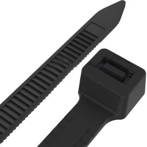 Стяжка кабеля 250*4.8мм, черная