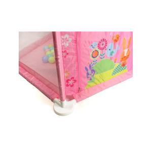 Сухой бассейн с шариками розовый