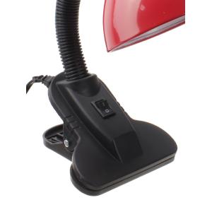 Светильник настольный NDF-C011 Navigator, Е27, красный, на прищепке