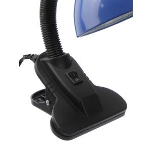 Светильник настольный NDF-C011 Navigator, Е27, синий, на прищепке