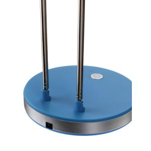 Светильник настольный NDF-D014 Navigator, голубой, светодиодный