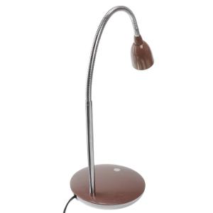 Светильник настольный PTL-1215 Jazzway, коричневый, светодиодный