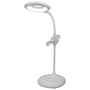 Светильник настольный с вентилятором светодиодный USB/ACC