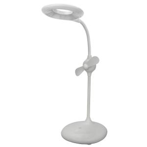 Светильник настольный с вентилятором светодиодный USB/ACC