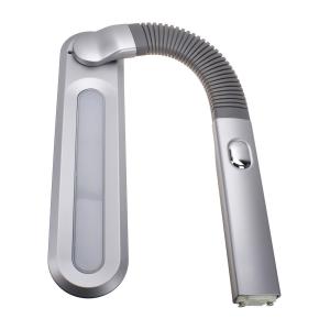 Светильник настольный TL-3218SDG Artstyle, серебристый с темно-серой полосой