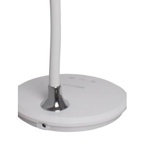 Светильник настольный TL-326WS Artstyle, белый, серебро, светодиодный 