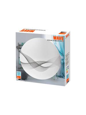 Светильник светодиодный, настенно-потолочный PPB Wave 32Вт 4000K, Jazzway, белый