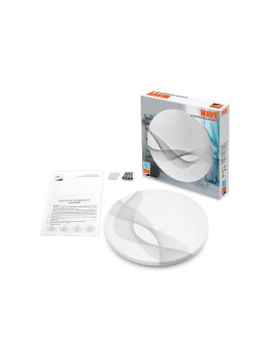Светильник светодиодный, настенно-потолочный PPB Wave 32Вт 4000K, Jazzway, белый