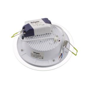 Светильник встраиваемый 15Вт 4000К светодиодный Navigator Downlight NDL-RP3-15W-840-WH-LED