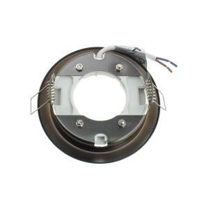 Светильник встраиваемый Ecola GX53 H4, FN53H4ECB черная бронза