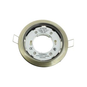 Светильник встраиваемый Ecola GX53 H4, FN53H4ECB черная бронза