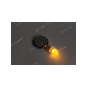 Светодиод 10мм, цвет желтый, матовая 