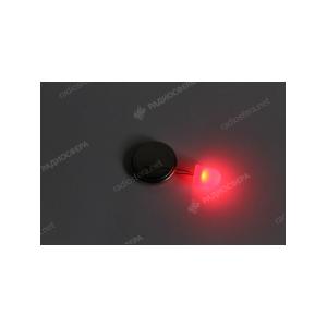 Светодиод 10мм, цвет красный, матовая