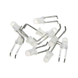 Светодиод 3мм, цвет зеленый, матовая, упаковка 10шт