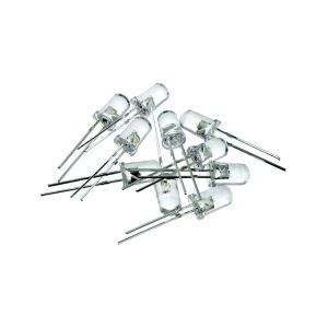 Светодиод 5мм 7 цветов, линза быстро мигающая, упаковка 10шт