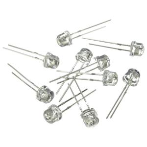 Светодиод 5мм 7 цветов медленно мигающий, линза 120*, упаковка 10шт