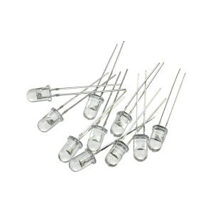 Светодиод 5мм, ультрафиолет 400-405nm 3V, упаковка 10 штук