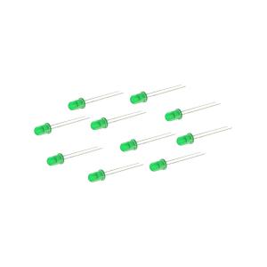Светодиод 5мм зеленый 40mcd Kingbright L-53SGD (упаковка 10шт)