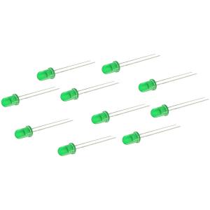 Светодиод 5мм зеленый 40mcd Kingbright L-53SGD (упаковка 10шт)