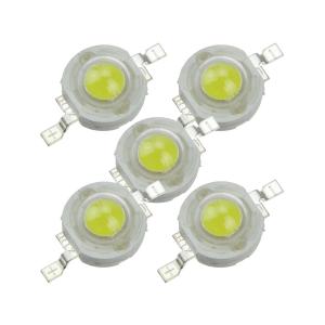 Светодиод 5W 400-450Lm, холодный, 6500-7000К, упаковка 5 штук