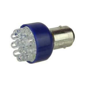 Светодиод автоцоколь 12V 12шт, цвет зеленый