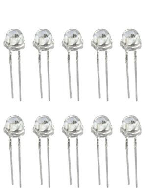 Светодиод мигающий d 4.8мм RGB HCL085-13747 (упаковка 10шт) 