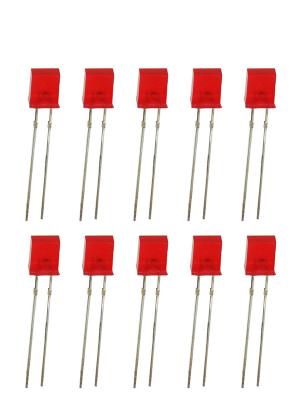 Светодиод Кипмо 5мм, цвет красный, упаковка 10шт.