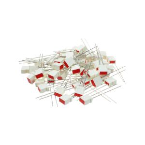 Светодиод красный 10mcd Kingbright L-1043IDT (упаковка 50шт) прямоугольный