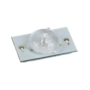 Светодиод с линзой на радиаторе 3В