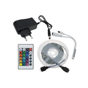 Светодиодная лента IP20 54свд на метр SMD3528 12V, с контроллером, пультом, блоком питания