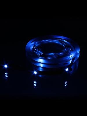 Светодиодная лента IP20 RGB 18свд/м SMD5050 12V, с контроллером и блоком питания